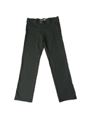 Beta Brand Classic Pull-on Stretch Yoga Pants Straight Leg Womens LP Gray